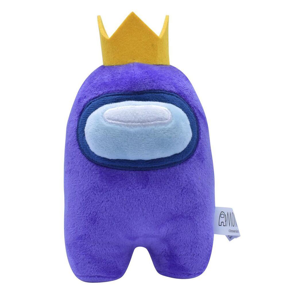 Among Us Toikido 7-inch Purple With Crown Imposter Plush Series 2