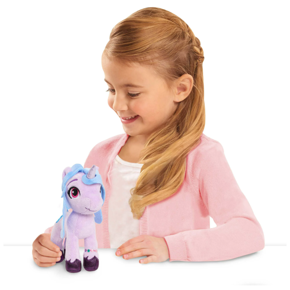 My Little Pony 8-Inch Izzy Moonbow Small Plush, Stuffed Animal, Horse