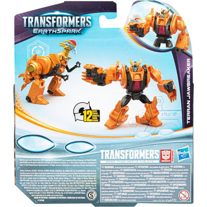 Transformers EarthSpark Warrior Class Terran Jawbreaker 5" Inch Action Figure