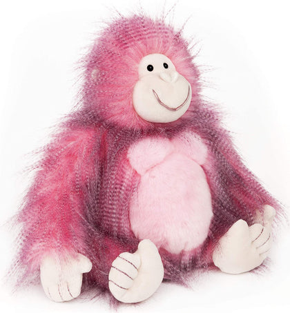 GUND Fab Pals Ramona Gorilla Plush, Pink, 11.5”
