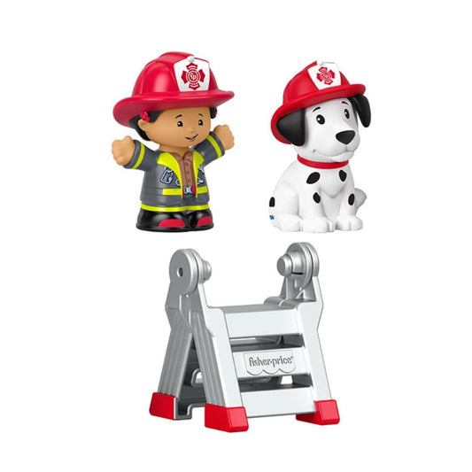 Fisher-Price Little People 2 Pack With Accessories, Fireman and Dog