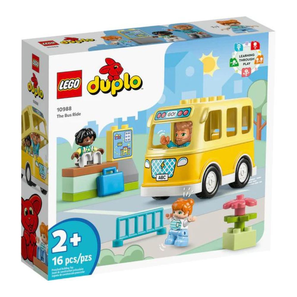 LEGO® DUPLO® The Bus Ride 10988 Building Toy, 16 Pieces