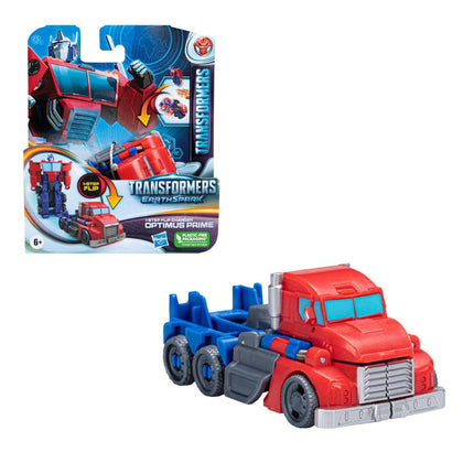 Transformers EarthSpark 1-Step Flip Changer Optimus Prime 4