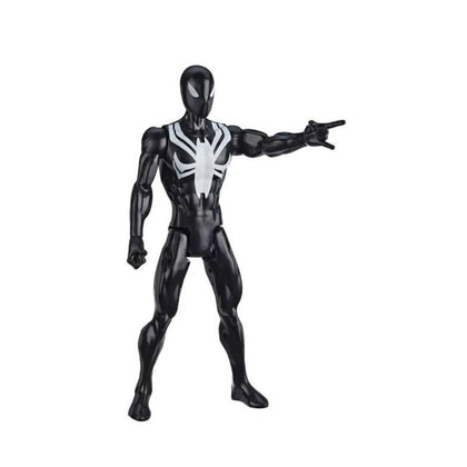 Marvel Spider-Man: Titan Hero Series Black Suit Spider-Man 12-Inch Action Figure