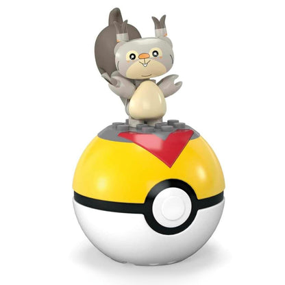 MEGA Pokemon Skwovet Action Figure Building Set with Poke Ball (19 pc)