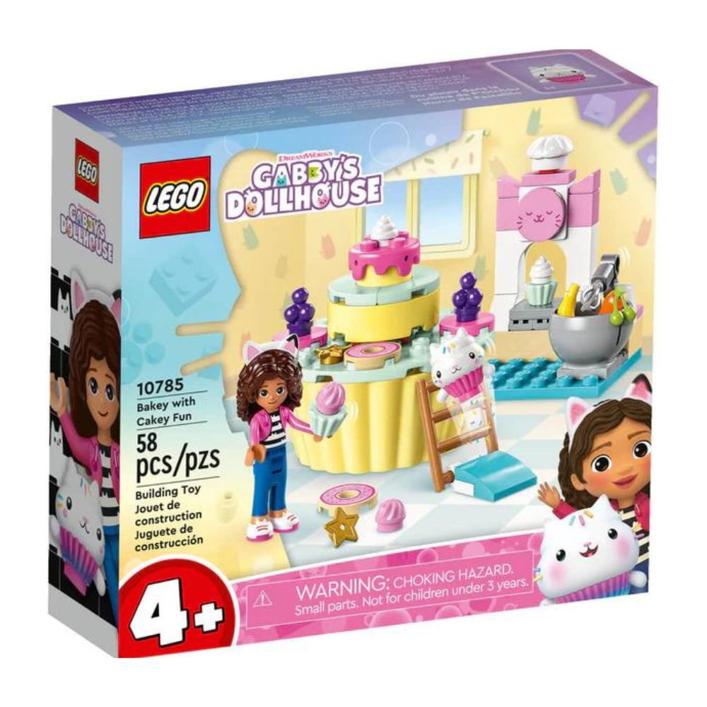 LEGO® Gabby's Dollhouse Bakey with Cakey Fun 10785 Building Toy, Ages 4+