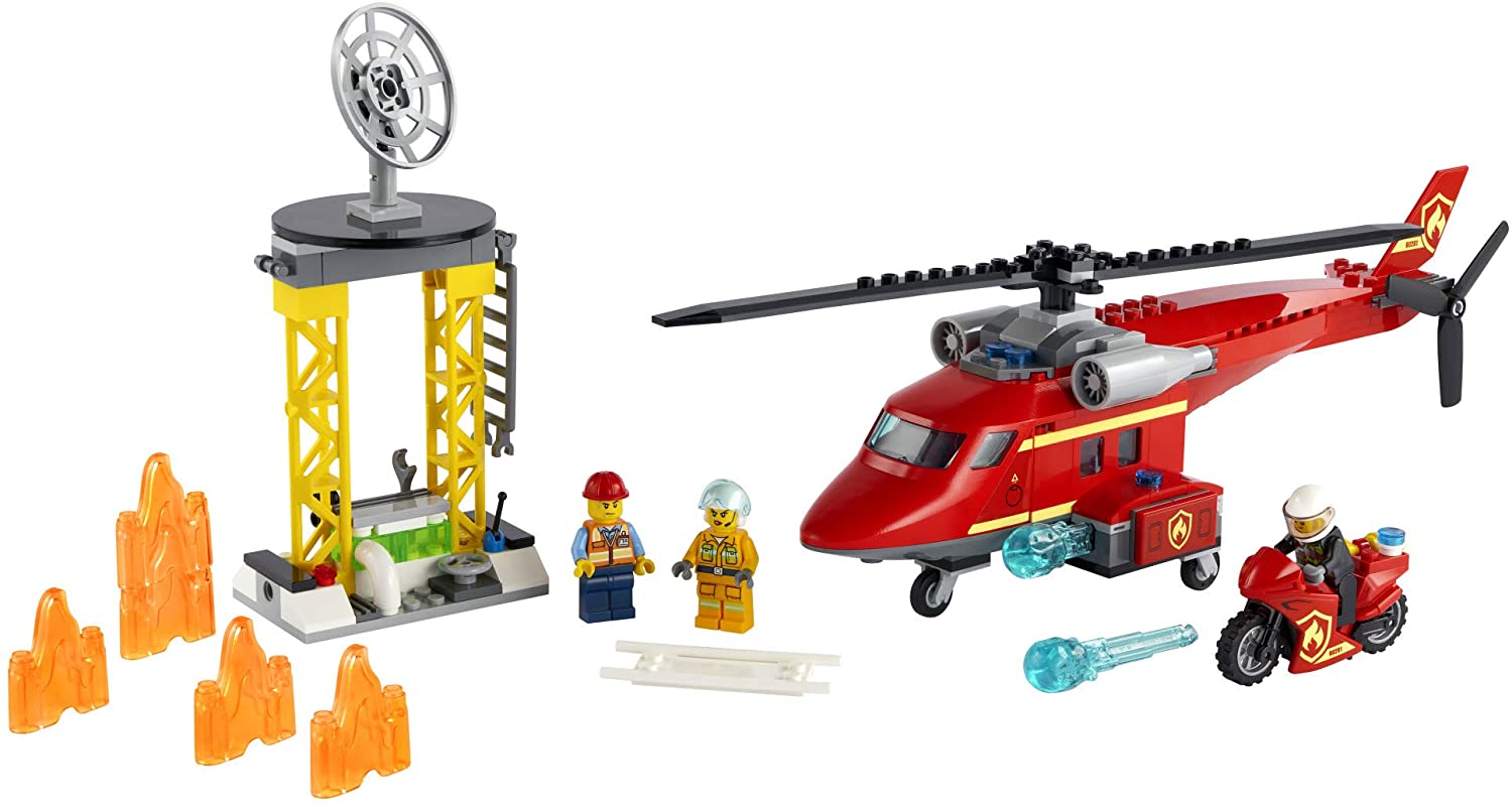 Komedieserie landsby holdall LEGO® City 60281 Fire Rescue Helicopter, New 2021 (212 Pieces) – GOODIES  FOR KIDDIES
