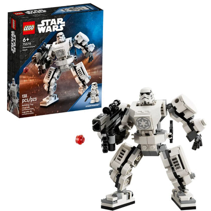 LEGO® Star Wars™ Stormtrooper™ Mech 75370 Building Toy Set (138 Pieces)