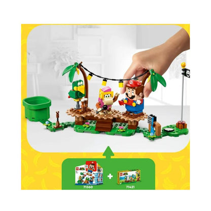 LEGO® Super Mario™ Dixie Kong’s Jungle Jam Expansion Set 71421 – 174-Piece Video Game Building Kit