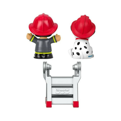 Fisher-Price Little People 2 Pack With Accessories, Fireman and Dog