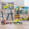 LEGO® City Rescue Helicopter Transport 60343 Building Kit, (215 Pieces)