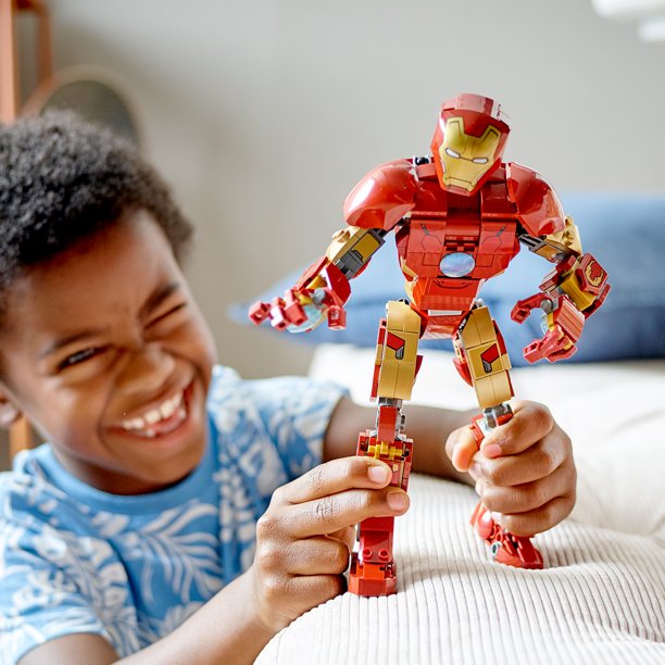 LEGO® Marvel Iron Man Figure 76206 Building Kit; (381 Pieces)