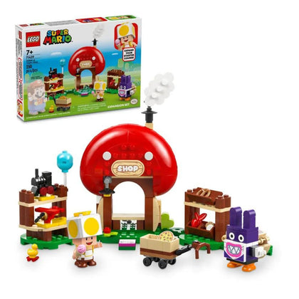 LEGO® Super Mario 71429 Nabbit at Toad's Shop Expansion Set Building Kit (230 Pieces)