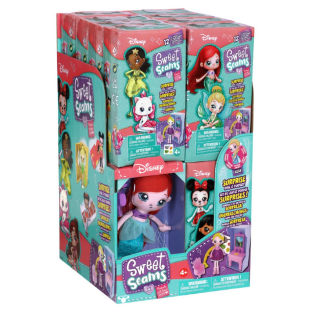 SWEET SEAMS 4 Soft Rag Doll Pack – 1pc Toy | Lilo & Stitch- Lilo Closet  Playset