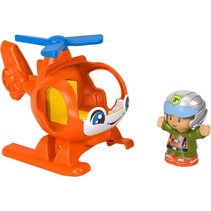 Fisher-Price Little People Helicopter, Toy Vehicle and Figure Set