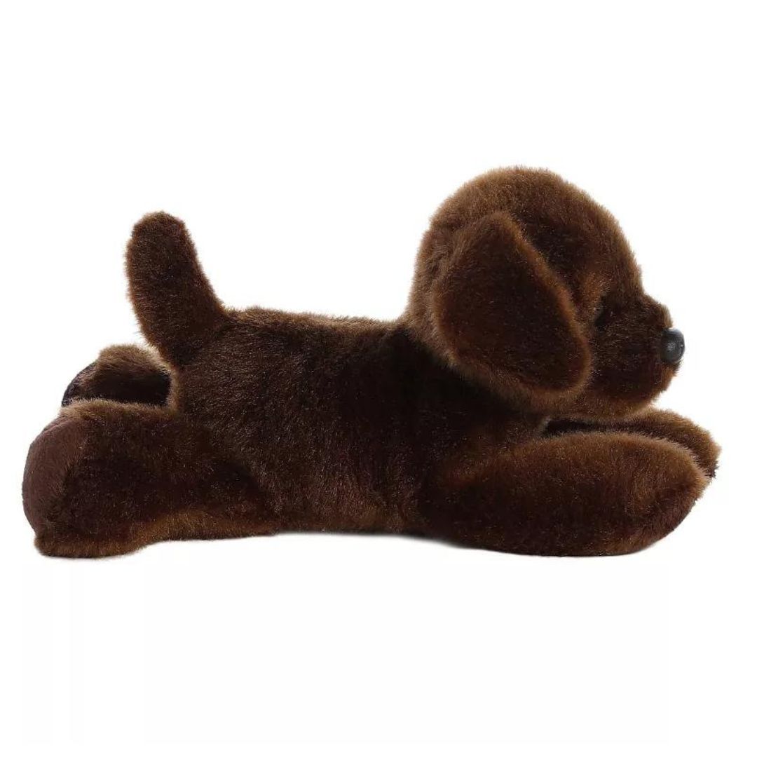 Aurora® Mini Flopsie™ Lil' Lucky Chocolate Labrador 8 Inch Stuffed Animal Plush
