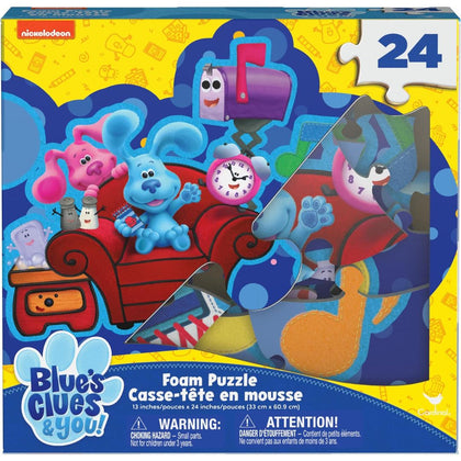 Blue's Clues & You! Jigsaw 24-Piece Foam Puzzle Mat, Ages 3+