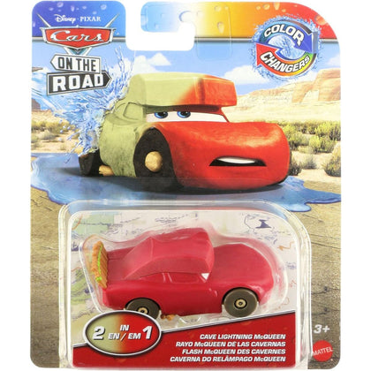Disney Pixar Cars On The Road Color Changers Cave Lightning McQueen Scale 1:55