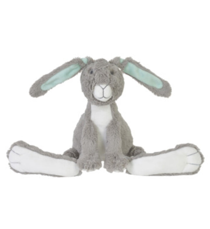 Newcastle Classics Grey Rabbit Twine Plush by Happy Horse 12 Inch Stuffed Animal Toy
