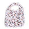 Newcastle Classics Blooms Floral 100% Soft Bamboo Cotton 3 Pack Snap Bibs 12