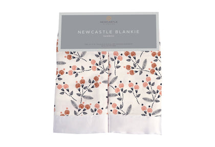 Newcastle Classics Dahlia Floral 100% Soft Bamboo Muslin Cotton 2 Pack Blanket Set 16