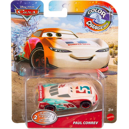 Disney Pixar Cars Color Changers Paul Conrev, Scale 1:55