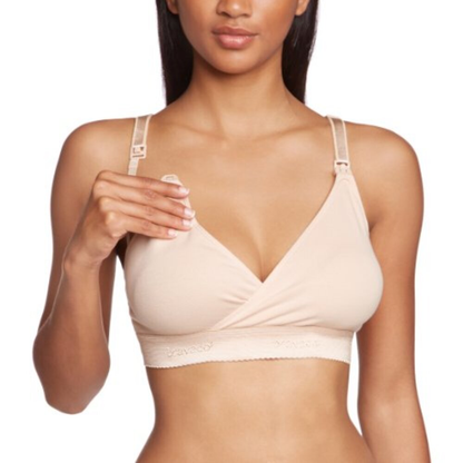 Bravado! The New Original Nursing Wire-Free Bra Plus Size, S+, Butterscotch