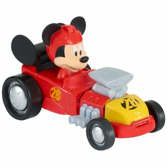 Disney Junior Mickey Mouse's Funhouse 3" Inch Die Cast Vehicle, Race Car Mickey Mouse