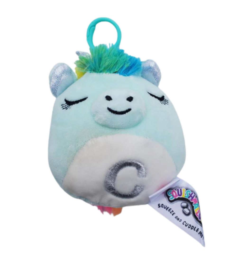 Scented Squishmallows Justice Exclusive Crystal the Unicorn Letter 