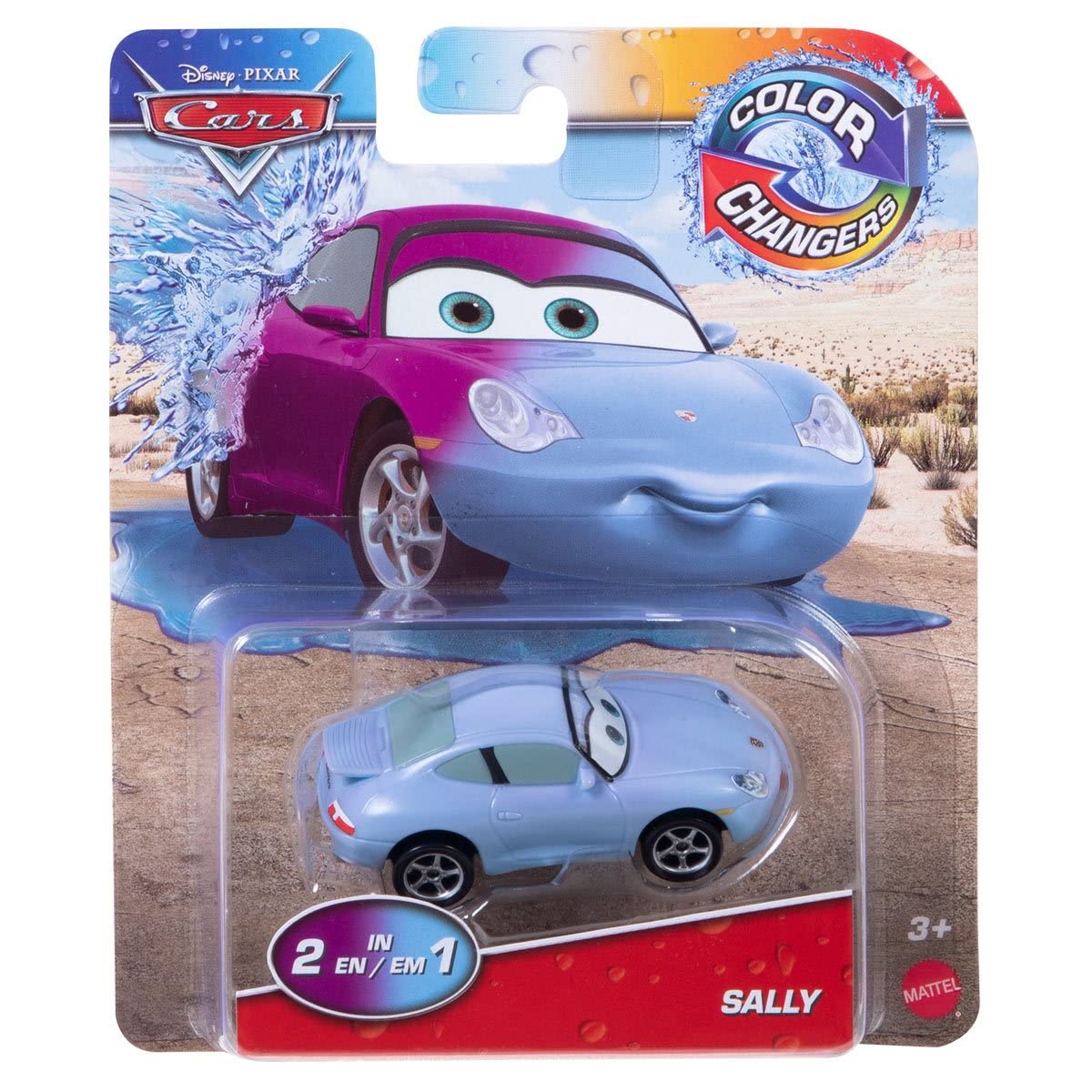 Disney Pixar Cars Color Changers Sally Scale 1:55
