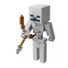 Minecraft Skeleton Action Figure, 3.25-in, with 1 Build-a-Portal Piece & 1 Accessory Ages 6+