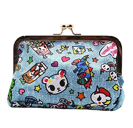 Tokidoki Denim Daze Kisslock Coin Purse