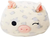 Squishmallows Official Kellytoy Stackable 8-Inch Winking Rosie the Pig Plush Toy