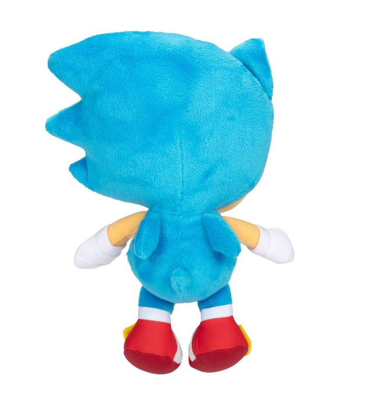 Sonic the Hedgehog 9" Inch Stuffed Animal Plush Toy, Classic Sonic