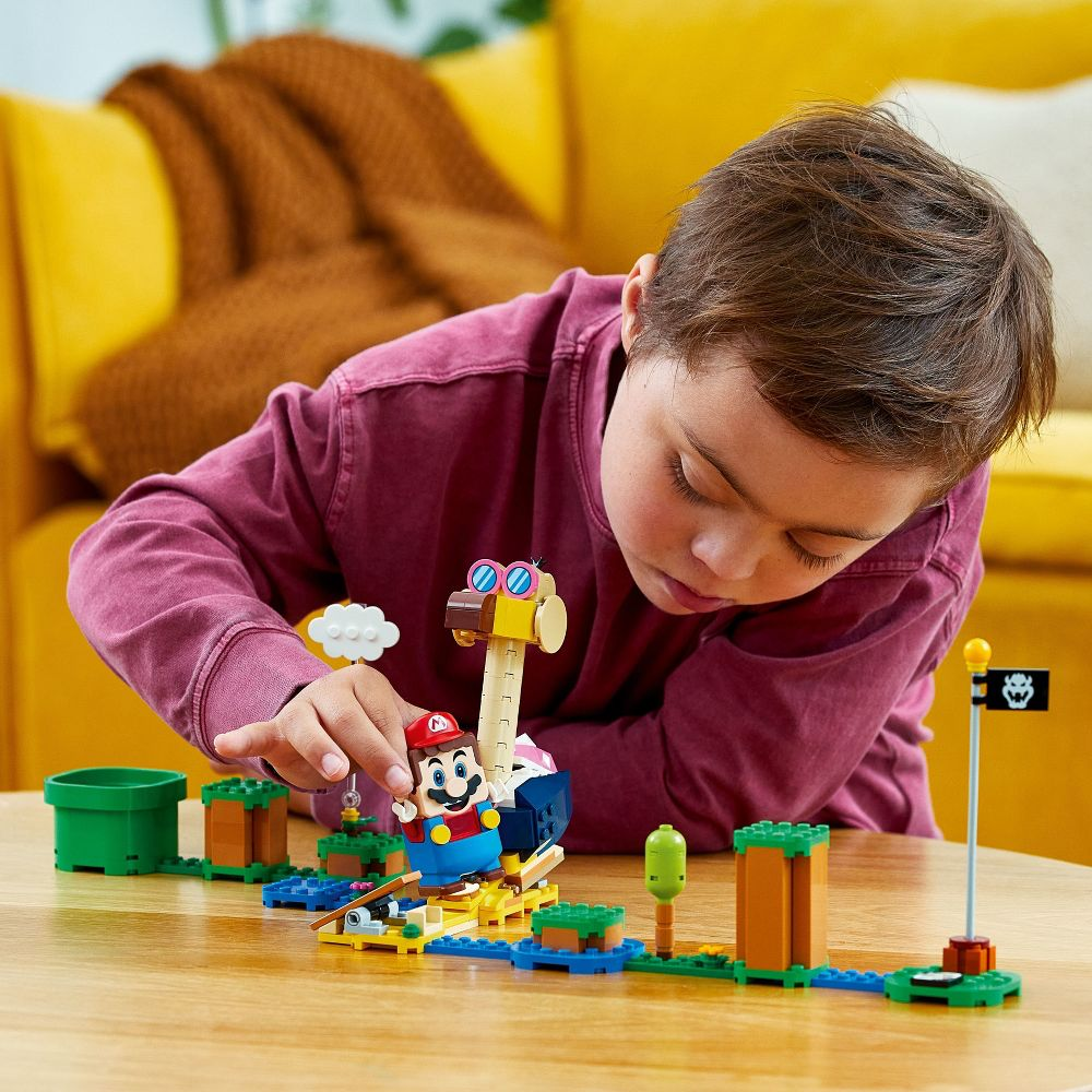 LEGO® Super Mario Conkdor's Noggin Bopper Expansion 71414 Building Toy Set (130 Pieces)
