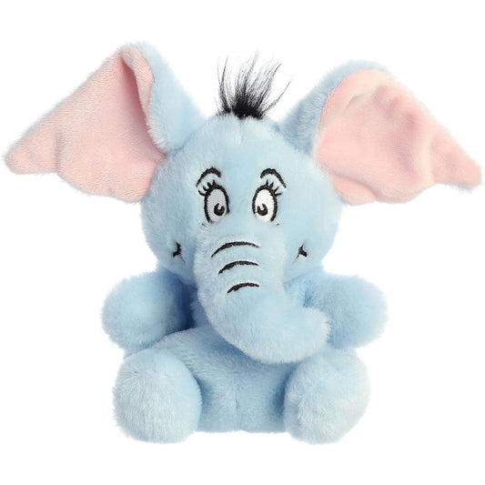 Front view thumbnail of sitting Aurora Palm Pals Horton the Elephant 5-inch plush toy.