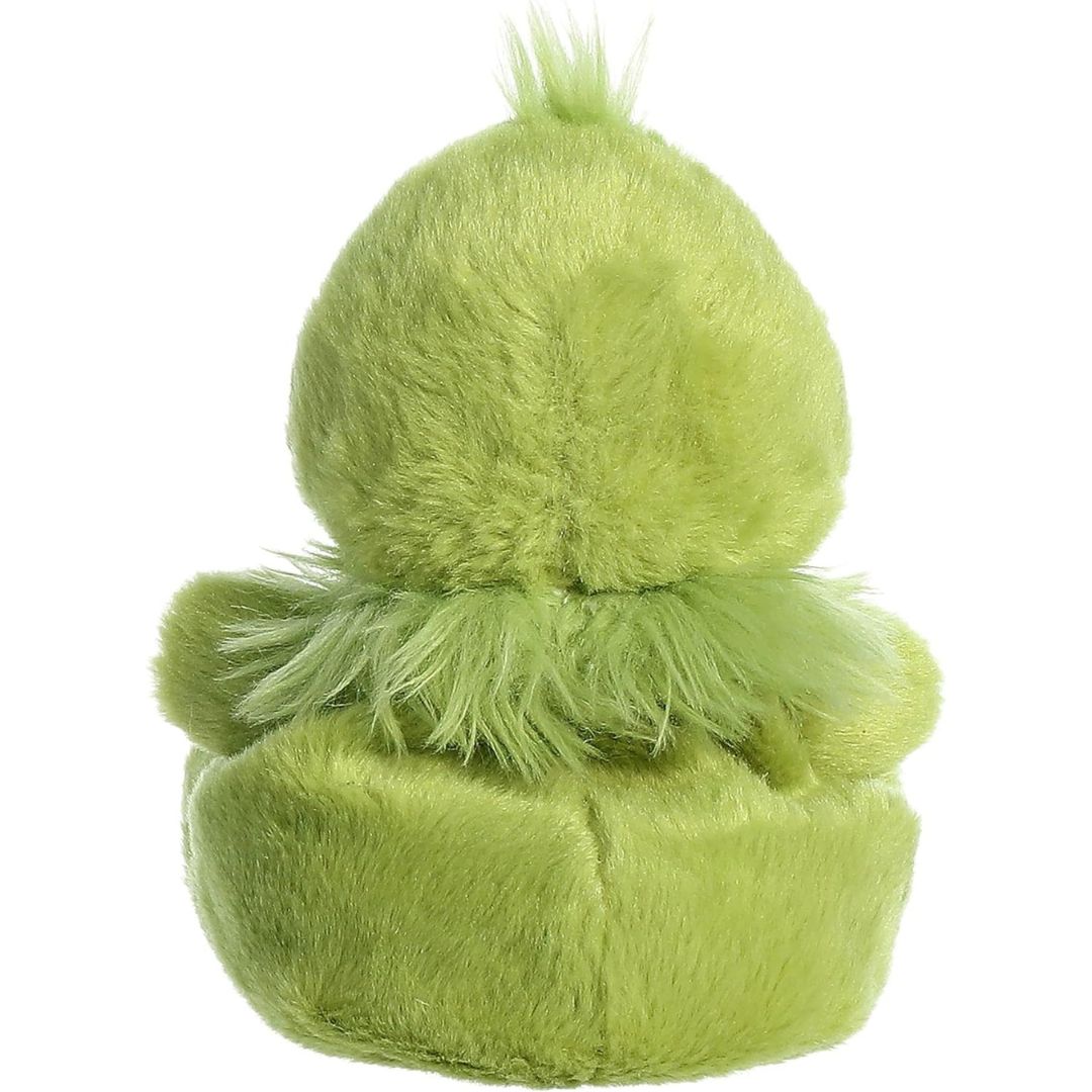 Back view thumbnail of The Grinch 5-inch Palm Pals plush showing soft green fur.
