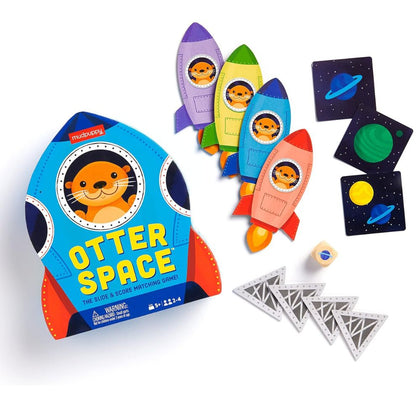 Mudpuppy Otter Space Crazy 8’s Memory Game