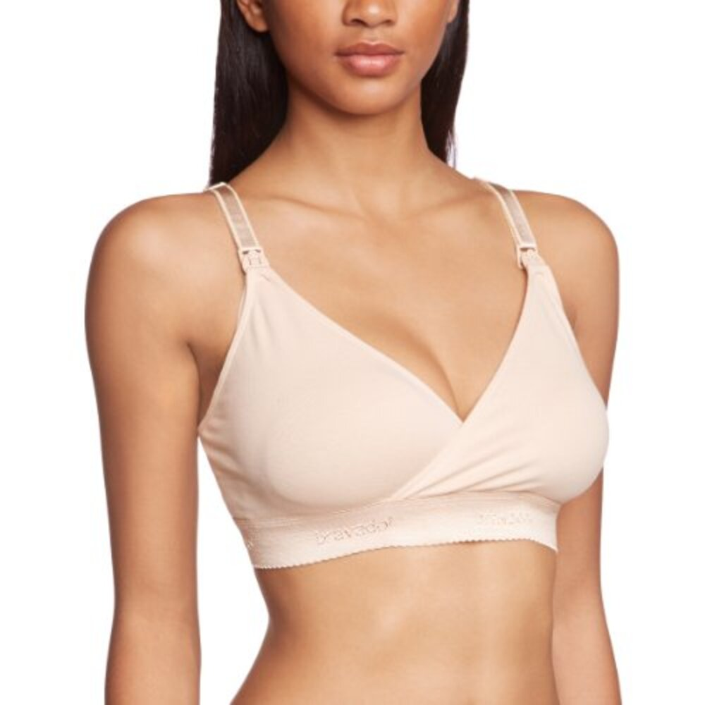Bravado! The New Original Nursing Wire-Free Bra Plus Size, S+, Butterscotch