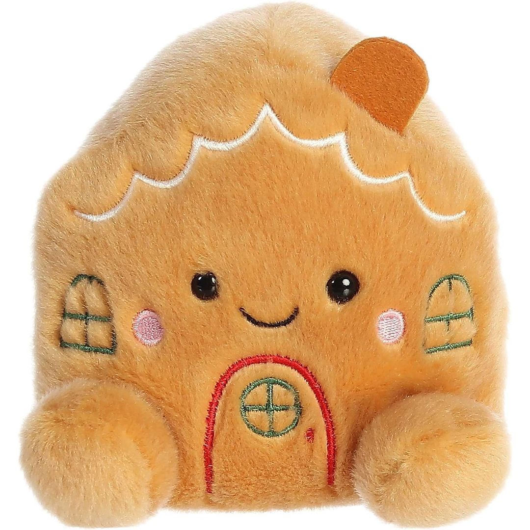 Aurora® Palm Pals™ Darlene Gingerbread House™ 5 Inch Stuffed Animal Toy