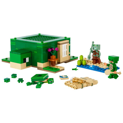 LEGO® Minecraft 21254 The Turtle Beach House (234 Pieces)
