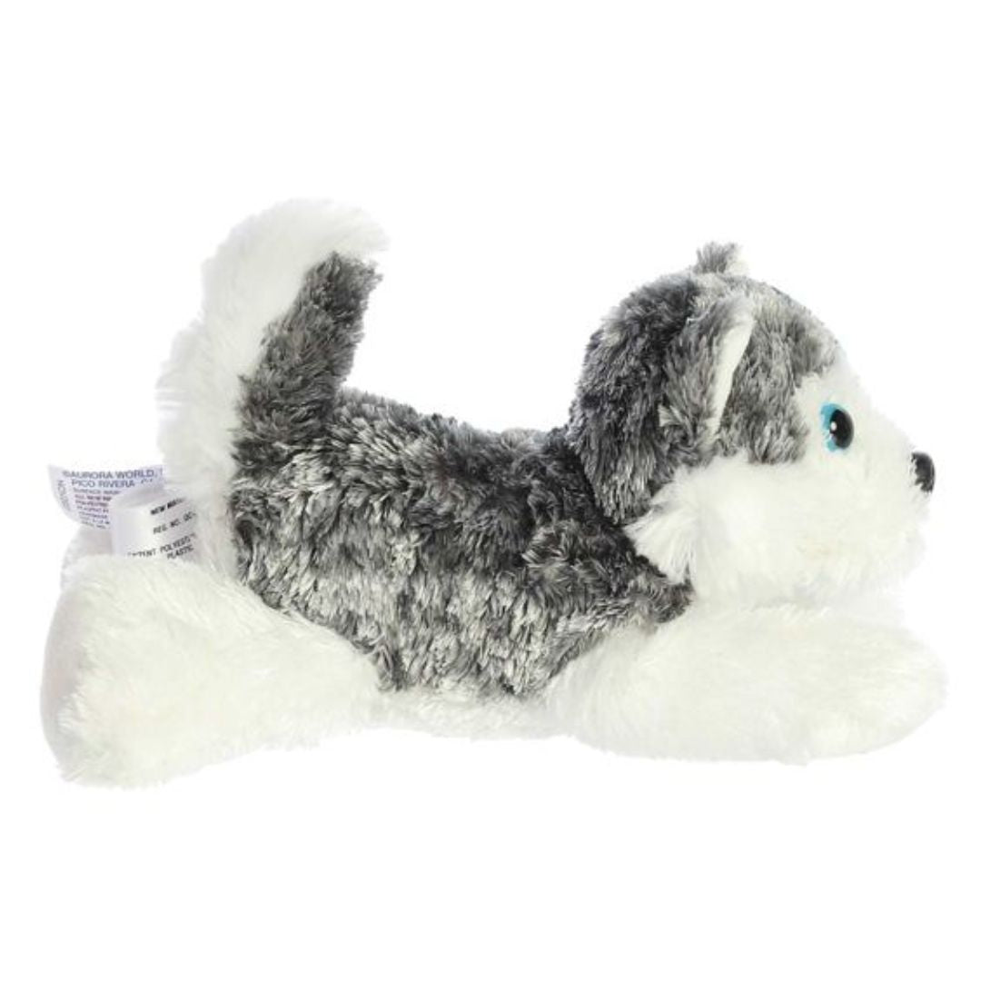 Aurora® Mini Flopsie™ Mush™ the Siberian Husky 8 Inch Stuffed Animal Toy