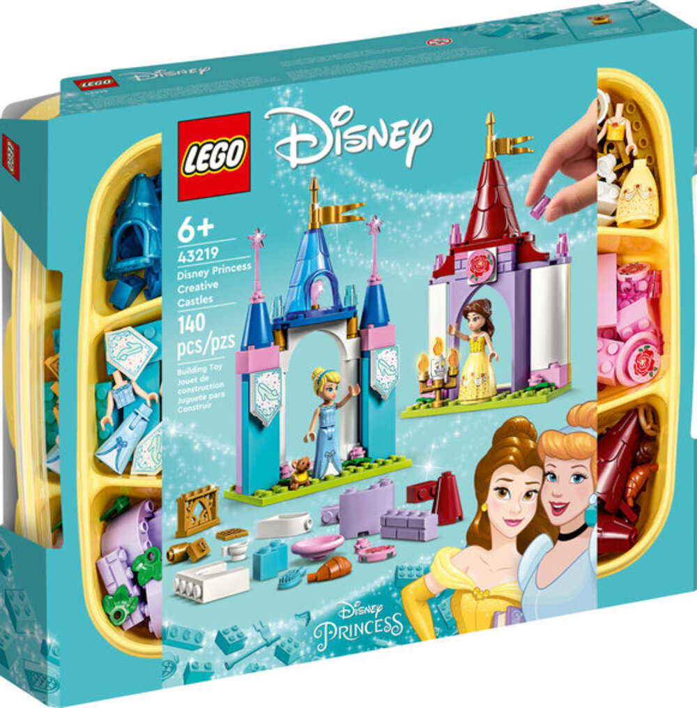 LEGO® Disney Princess 43219 Creative Castles Building Kit (140 Pieces)