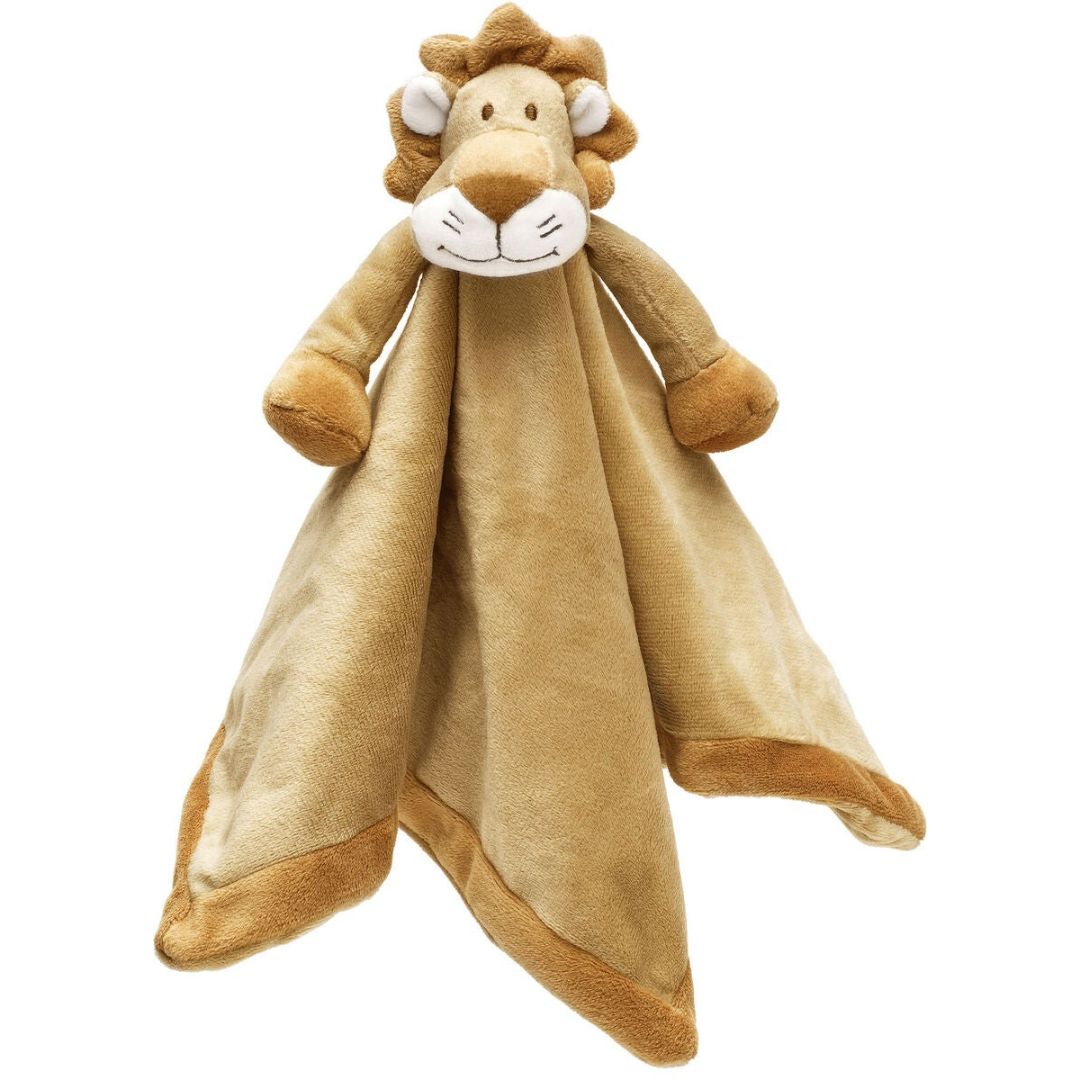 Teddykompaniet Wild Lion Security Blanket, Soft Plush