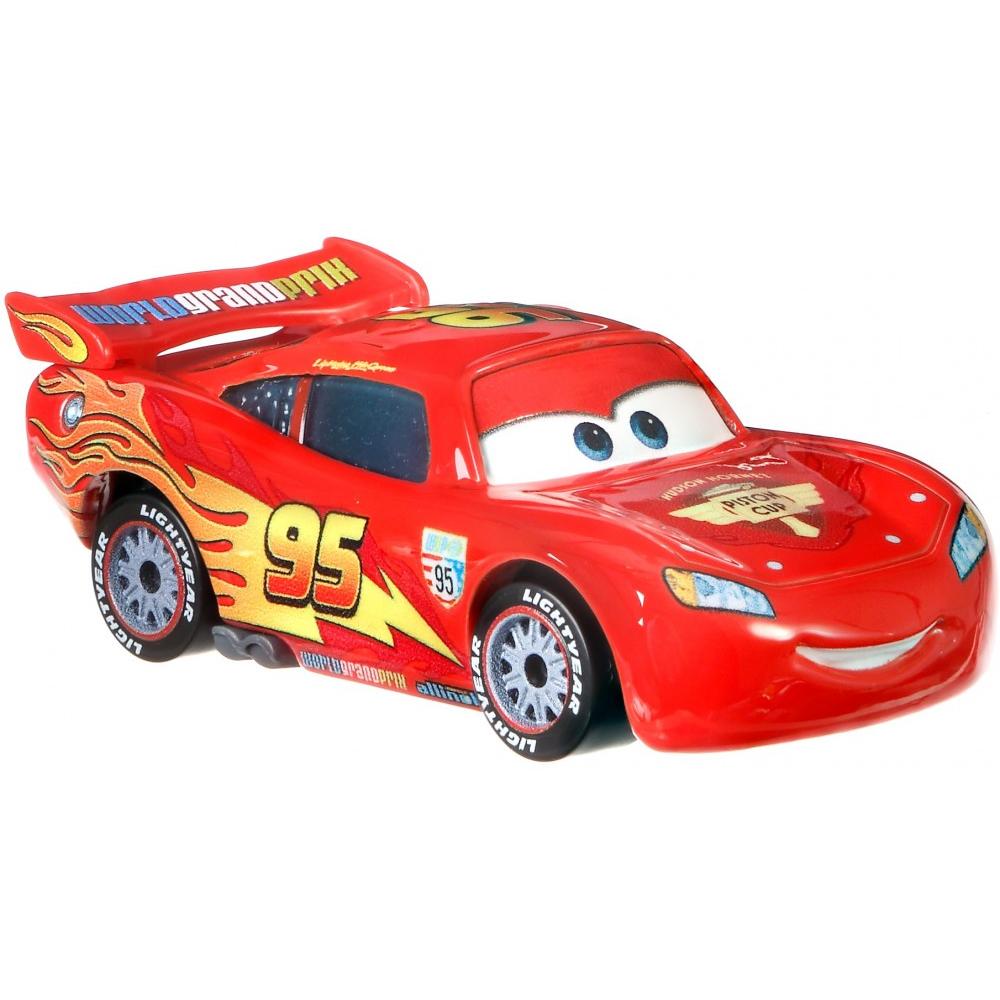 Disney Pixar Cars Movie Character Lightning McQueen with Racing Wheels