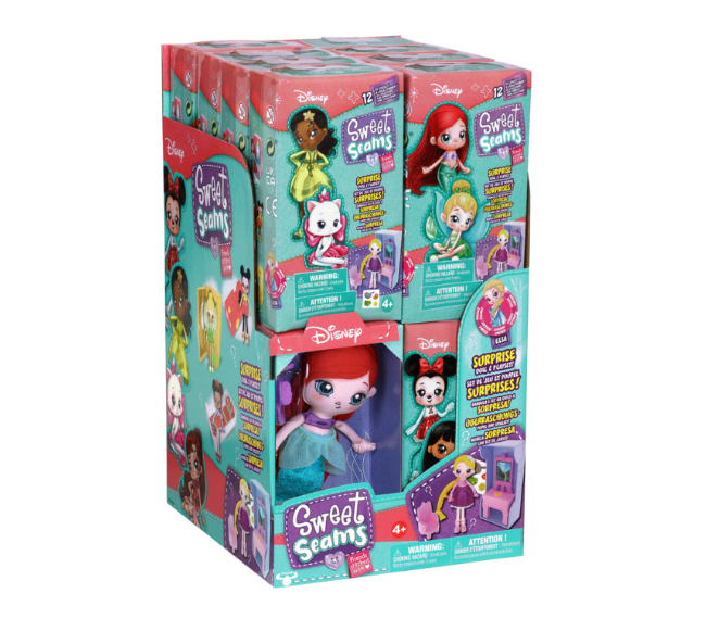 Disney Sweet Seams Mystery Doll & Playset - Aladdin Jasmine (1 Pack)