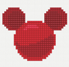 Diamond Dotz Disney Mickey Mouse Red Ears Diamond Art Painting Kit 4