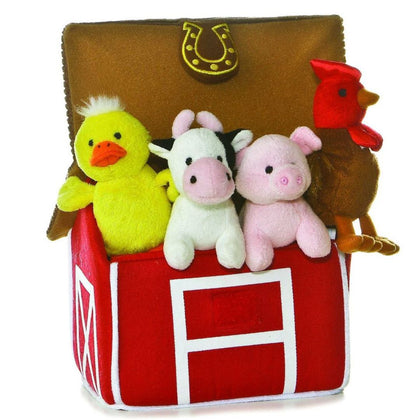 ebba™ Baby Talk™ My Barnyard Friends II™ 8 Inch Stuffed Activity Carrier Toy
