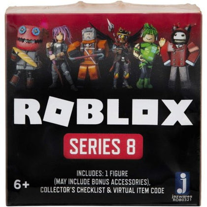 Roblox Series 8 Action Collection - Mystery Figure [Includes 1 Figure + 1 Exclusive Virtual Item]