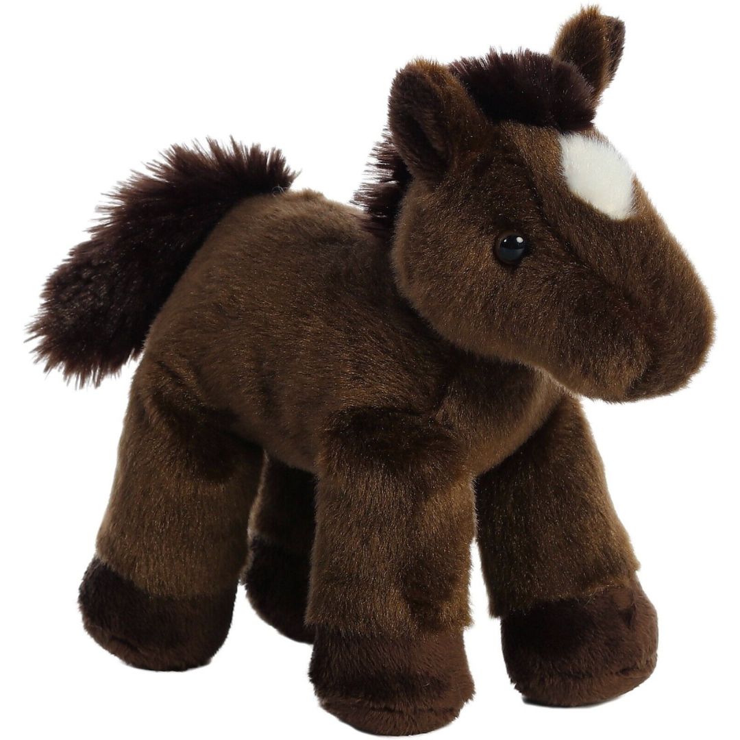 Aurora® Mini Flopsie™ Chestnut™ Pony Horse 8 Inch Stuffed Animal Plush